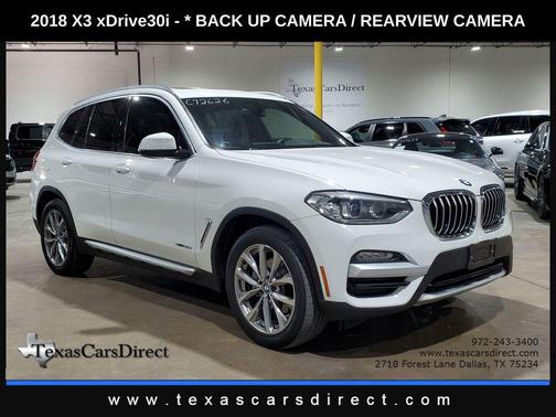 2018 BMW X3 xDrive30i