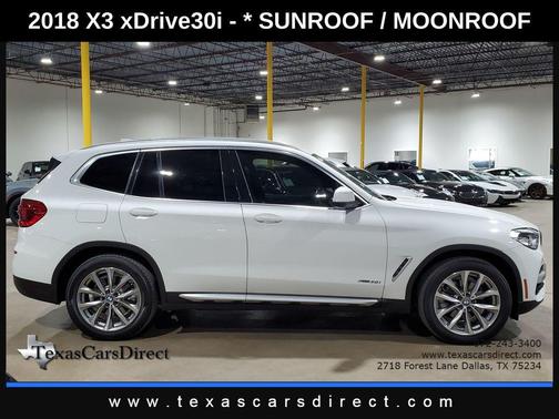 2018 BMW X3 xDrive30i