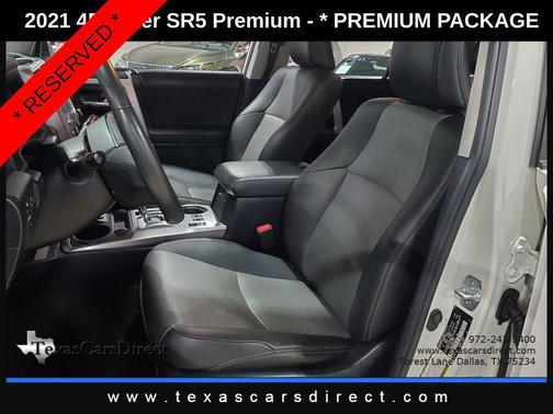 Super White 2021 Toyota 4Runner SR5 Premium