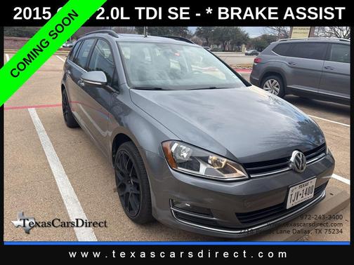 2015 Volkswagen Golf SportWagen TDI SE 4-Door