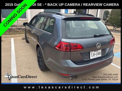 2015 Volkswagen Golf SportWagen TDI SE 4-Door