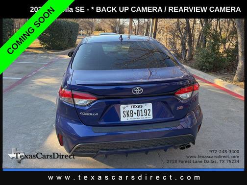 2020 Toyota Corolla SE