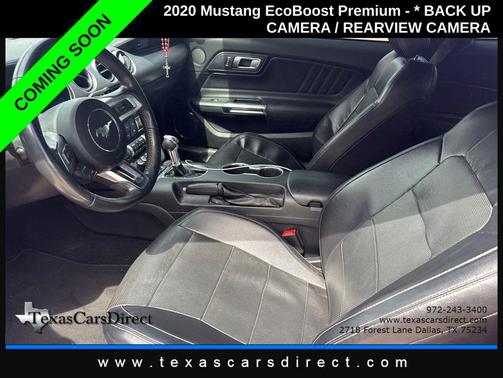 RACE RED 2020 Ford Mustang EcoBoost Premium