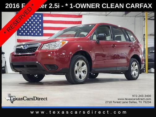 2016 Subaru Forester 2.5i