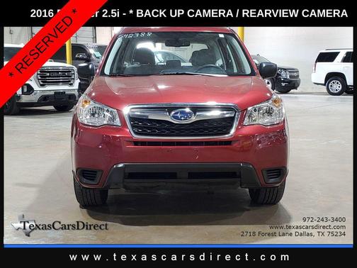 2016 Subaru Forester 2.5i