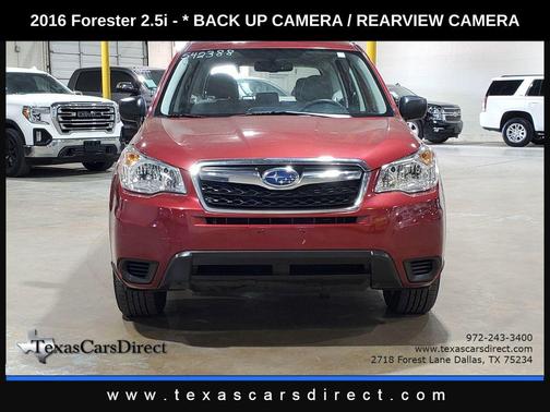 2016 Subaru Forester 2.5i