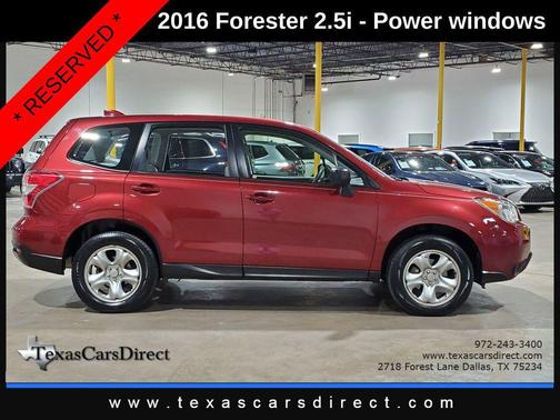 2016 Subaru Forester 2.5i