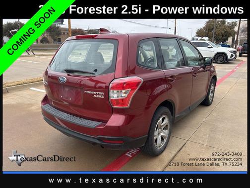2016 Subaru Forester 2.5i