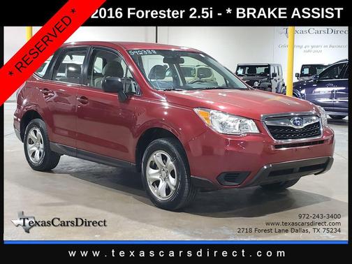 2016 Subaru Forester 2.5i