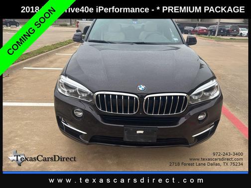 Sparkling Brown Metallic 2018 BMW X5 eDrive xDrive40e