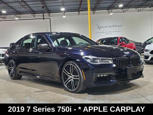 Carbon Black Metallic 2019 BMW 750 I
