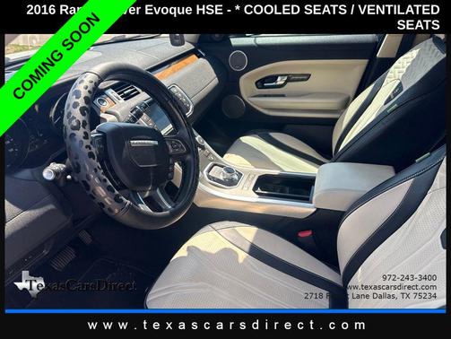 Yulong White Metallic 2016 Land Rover Range Rover Evoque HSE
