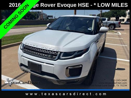 Yulong White Metallic 2016 Land Rover Range Rover Evoque HSE