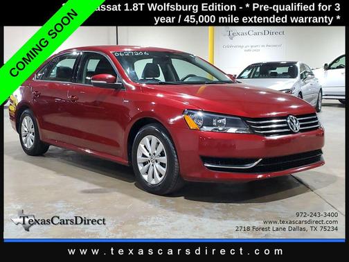 2015 Volkswagen Passat 1.8T S