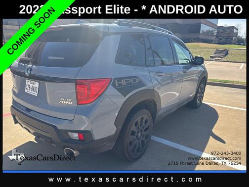 2022 Honda Passport AWD Elite