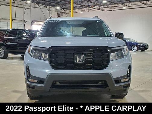 Obsidian Blue Pearl 2022 Honda Passport AWD Elite