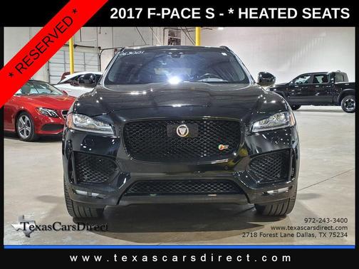 Ultimate Black Metallic 2017 Jaguar F-PACE S