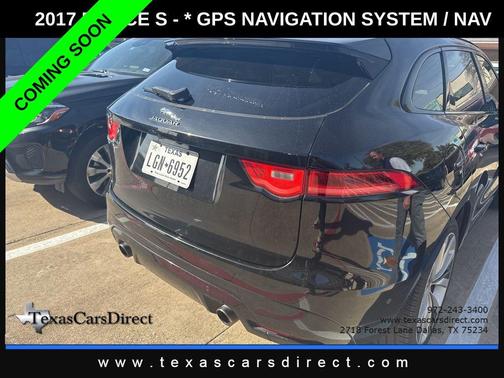 2017 Jaguar F-PACE S