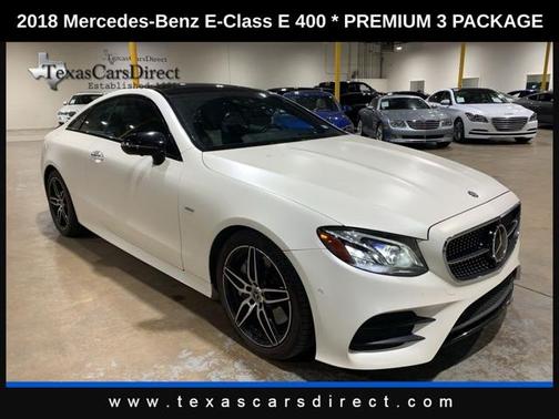 2018 Mercedes-Benz E-Class E 400