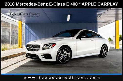 2018 Mercedes-Benz E-Class E 400