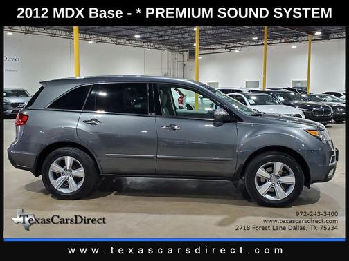 2012 Acura MDX 3.7L Technology
