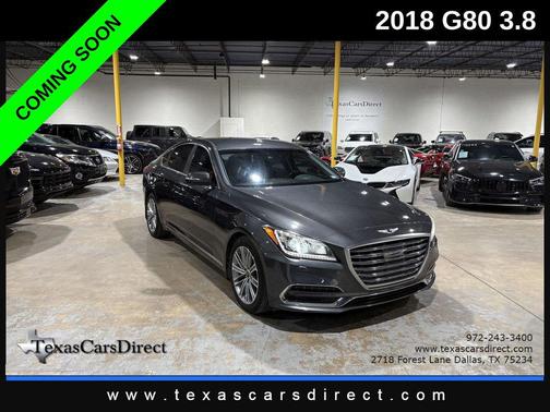 2018 Genesis G80 3.8