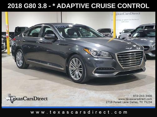 2018 Genesis G80 3.8