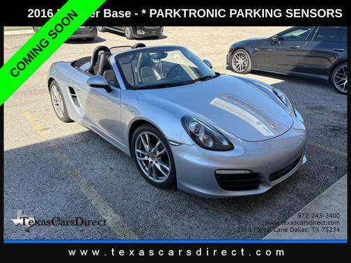 2016 Porsche Boxster Base