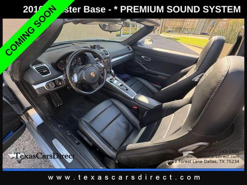 2016 Porsche Boxster Base