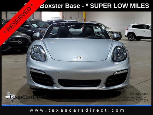 Rhodium Silver Metallic 2016 Porsche Boxster Base