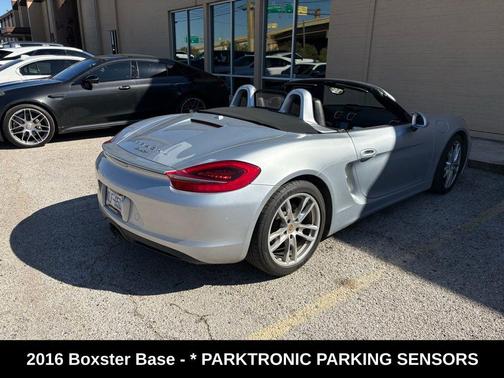 Rhodium Silver Metallic 2016 Porsche Boxster Base