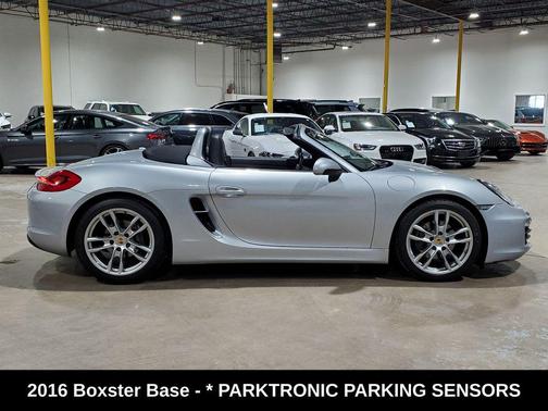 Rhodium Silver Metallic 2016 Porsche Boxster Base