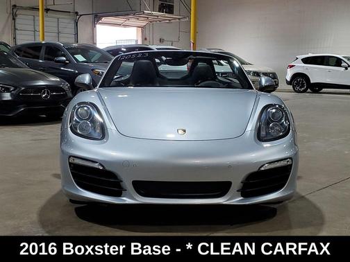 Rhodium Silver Metallic 2016 Porsche Boxster Base