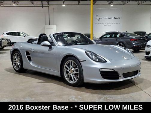 Rhodium Silver Metallic 2016 Porsche Boxster Base