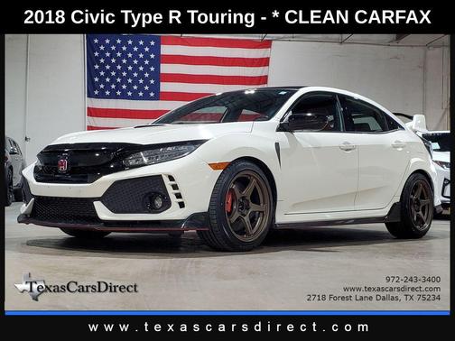 Championship White 2018 Honda Civic Type R Touring