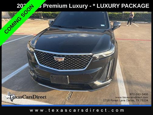 Stellar Black Metallic 2020 Cadillac XT6 Premium Luxury FWD