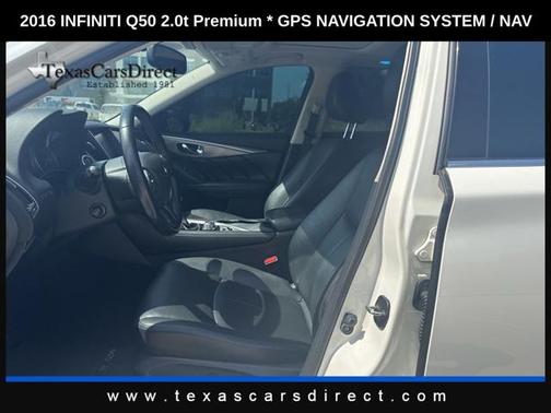 2016 INFINITI Q50 2.0T Premium