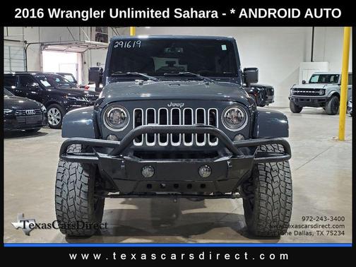 2016 Jeep Wrangler Unlimited Sahara