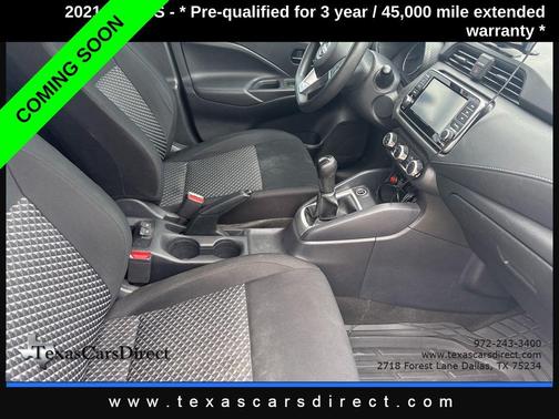 Brilliant Silver Metallic 2021 Nissan Versa 1.6 S