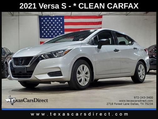 Brilliant Silver Metallic 2021 Nissan Versa 1.6 S