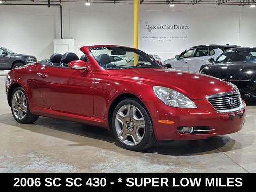 Matador Red Mica 2006 Lexus SC 430 Base