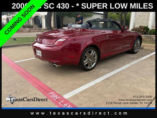 Matador Red Mica 2006 Lexus SC 430 Base