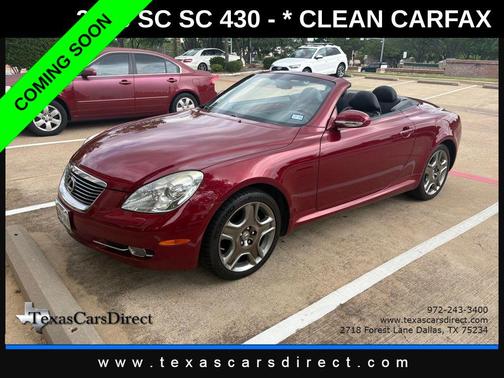 Matador Red Mica 2006 Lexus SC 430 Base