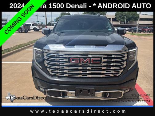 Onyx Black 2024 GMC Sierra 1500 Denali