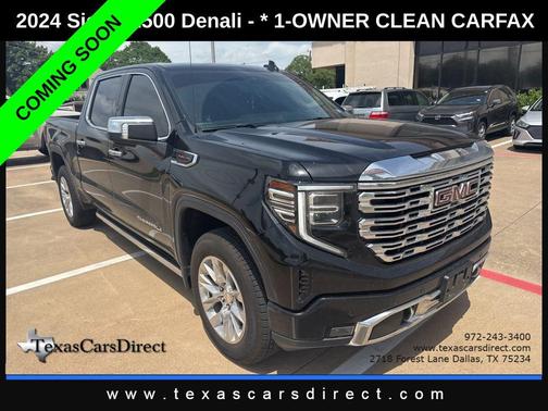 Onyx Black 2024 GMC Sierra 1500 Denali