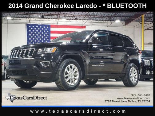 Brilliant Black Crystal Pearlcoat 2014 Jeep Grand Cherokee Laredo