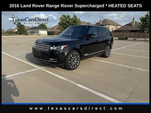 2016 Land Rover Range Rover 5.0L Supercharged