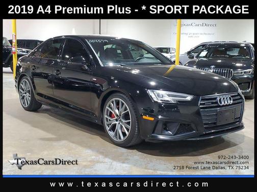 2019 Audi A4 2.0T Premium Plus