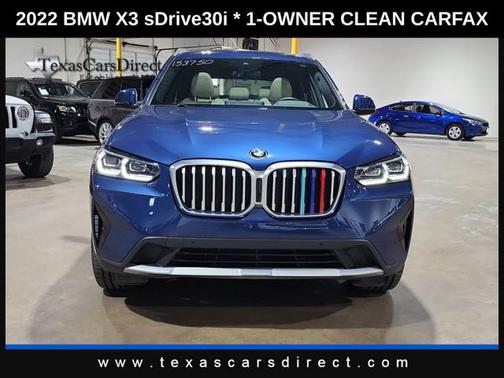 2022 BMW X3 sDrive30i