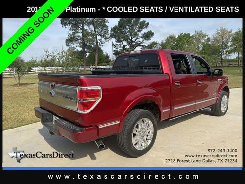 RUBY RED METALLIC 2013 Ford F-150 Platinum